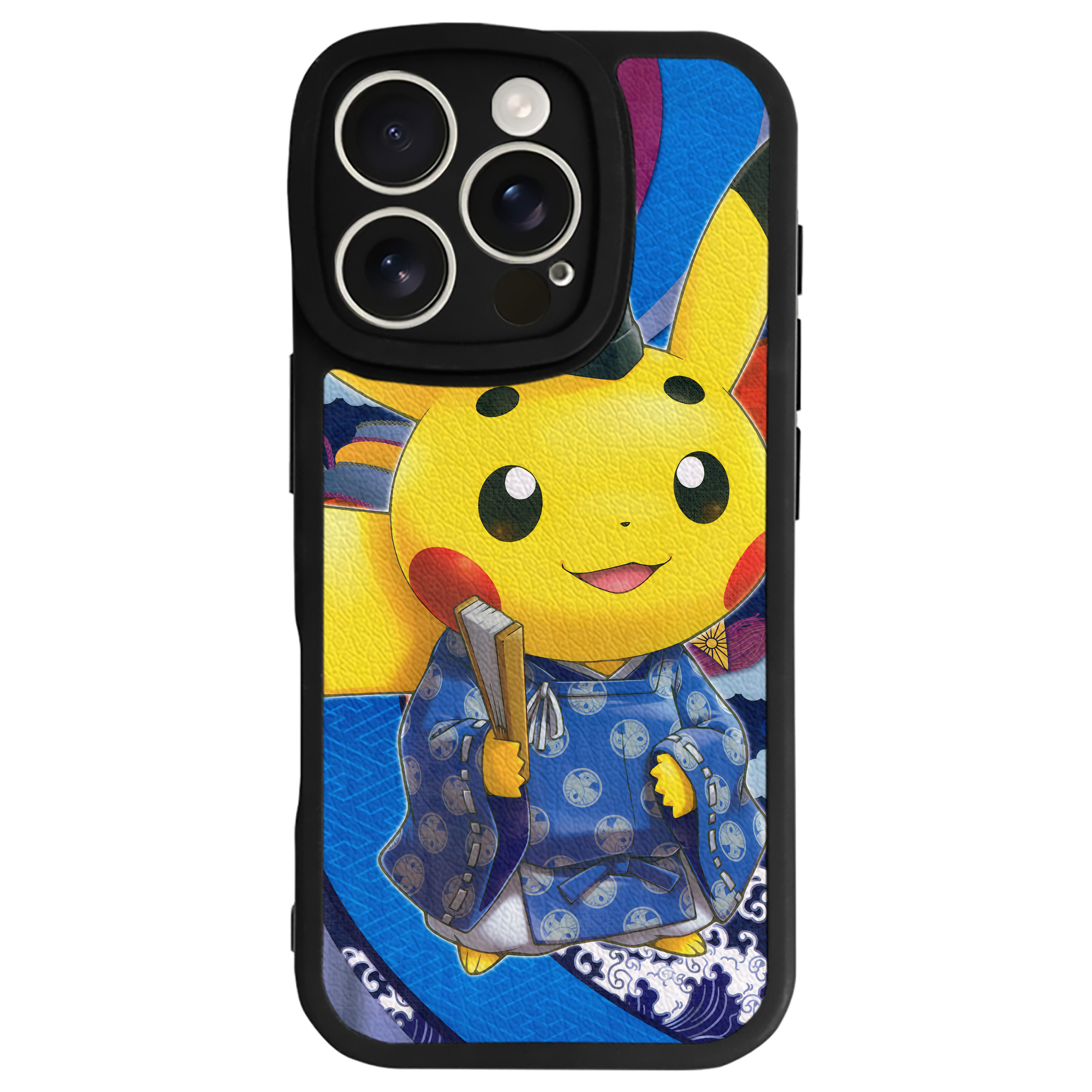 （画像用） ポケットモンスター Pokémon 【iPhone 16シリーズ対応】シリコンスマホケース（レザー調） 材質：シリコン
